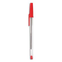 Stylo à bille pointe moyenne encre Rouge