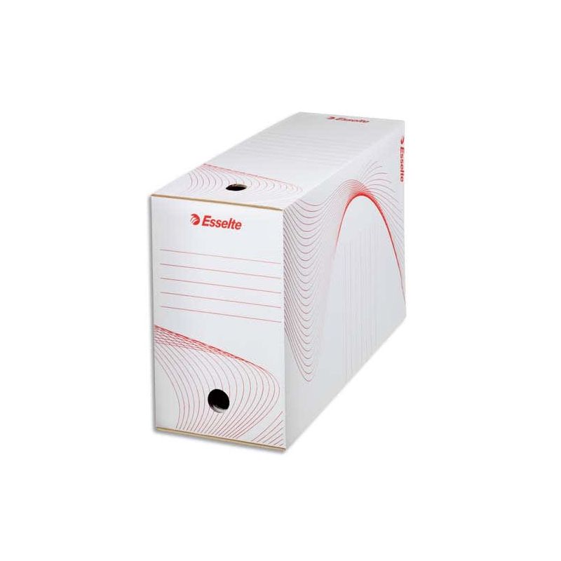 ESSELTE Lot de 5 boîtes archives Boxy dos 15 cm Coloris Blanc ESSELTE Lot de 5 boîtes archives Boxy dos 15 cm Coloris Blanc