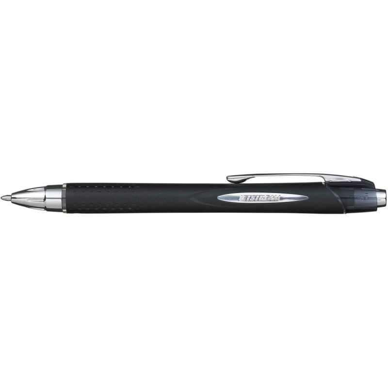 UNI-BALL JETSTREAM RT Stylo Pointe Moyenne rétractable Encre gel Noire UNI-BALL JETSTREAM RT Stylo Pointe Moyenne rétractable Encre gel Noire