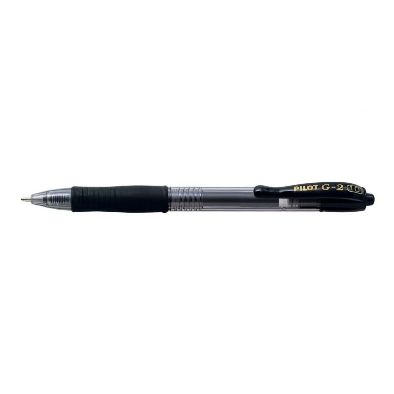 PILOT G2 Stylo à bille pointe large rétractable encre gel Noire PILOT G2 Stylo à bille pointe large rétractable encre gel Noire