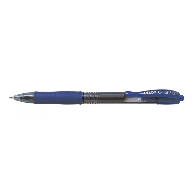 PILOT G2 Stylo à bille pointe large rétractable encre gel Bleue PILOT G2 Stylo à bille pointe large rétractable encre gel Bleue