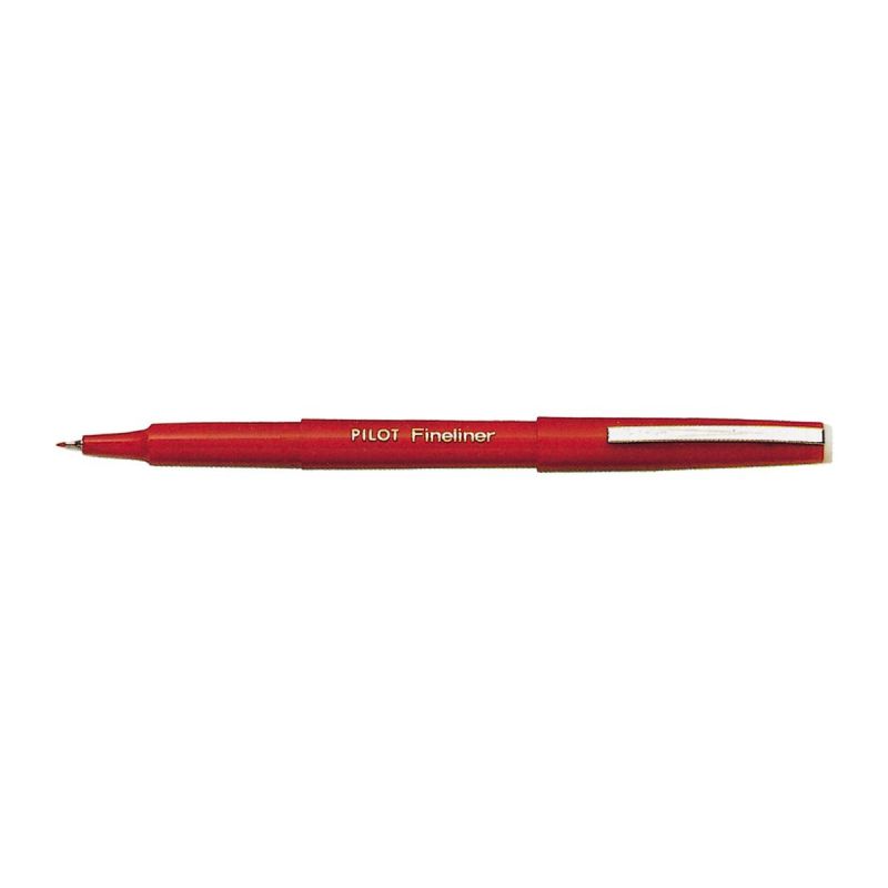PILOT FINELINER Pointe fine Encre rouge PILOT FINELINER Pointe fine Encre rouge