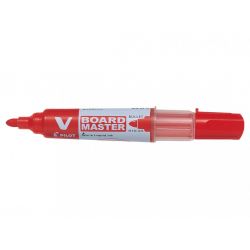 PILOT VBOARD MASTER Marqueur effaçable à sec Pointe ogive Encre Rouge