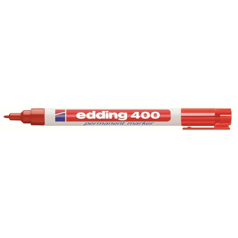 EDDING 400 Marqueur permanent extra fin 1mm Rouge EDDING 400 Marqueur permanent extra fin 1mm Rouge