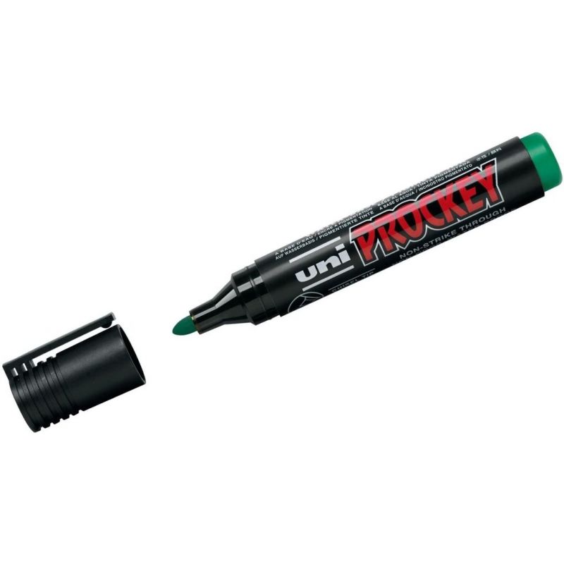 UNI-BALL Marqueur permanent Pointe ogive Encre pigmentée à base d'eau Vert UNI-BALL Marqueur permanent Pointe ogive Encre pigmentée à base d'eau Vert