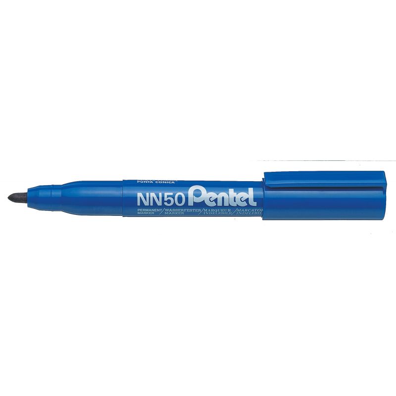 PENTEL NN50 Marqueur permanent pointe ogive encre Bleue formule écologique PENTEL NN50 Marqueur permanent pointe ogive encre Bleue formule écologique