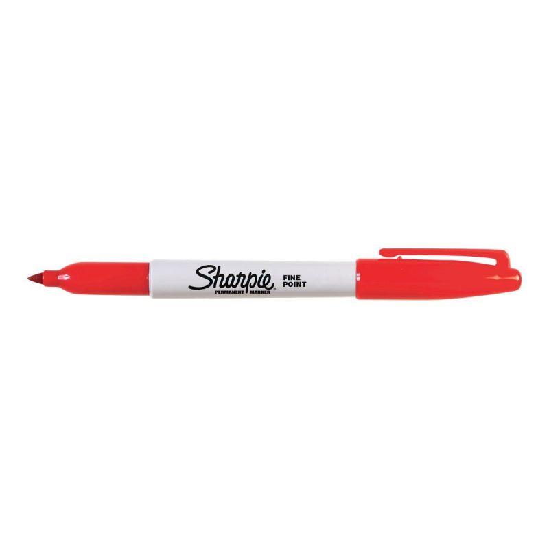SHARPIE FINE Marqueur pointe fine Encre rouge SHARPIE FINE Marqueur pointe fine Encre rouge