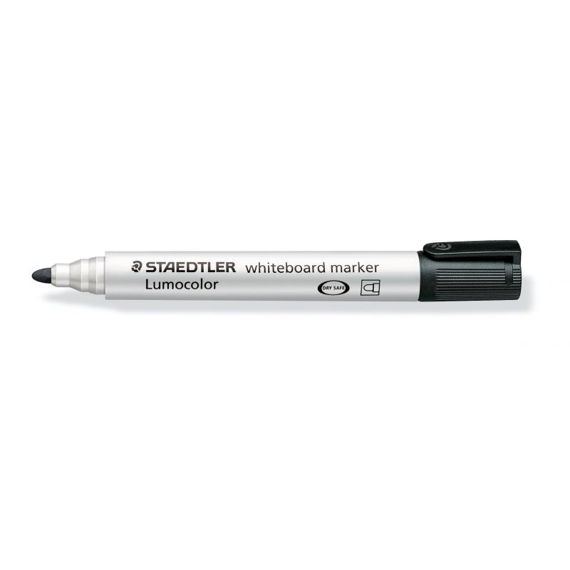 STAEDTLER Marqueur effaçable à sec Pointe ogive encre Noire STAEDTLER Marqueur effaçable à sec Pointe ogive encre Noire