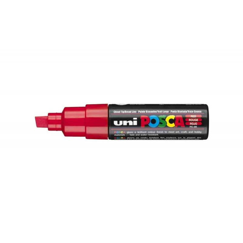 UNI POSCA Marqueur peinture Pointe Large Encre base eau rouge UNI POSCA Marqueur peinture Pointe Large Encre base eau rouge