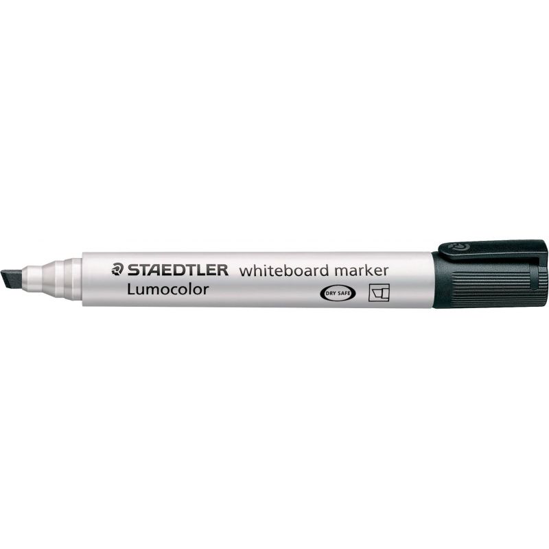 STAEDTLER Marqueur effaçable à sec Pointe biseau Encre Noire