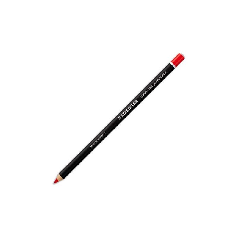 STAEDTLER Boîte de 12 crayons marqueur à sec permanent toutes surfaces Encre rouge STAEDTLER Boîte de 12 crayons marqueur à sec permanent toutes surfaces Encre rouge