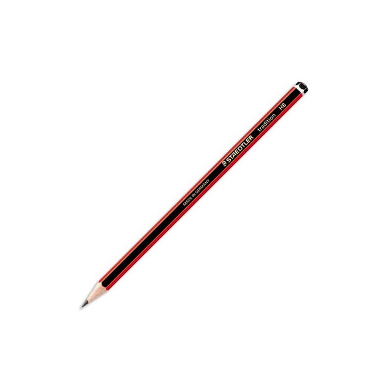 STAEDTLER Tradition Crayon graphite tête trempée mine HB STAEDTLER Tradition Crayon graphite tête trempée mine HB