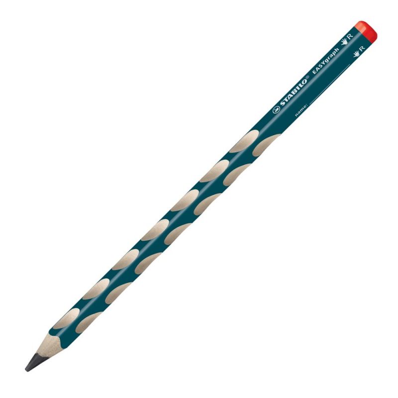 STABILO Crayon graphite EASYGraph HB mine large spécial droitiers
