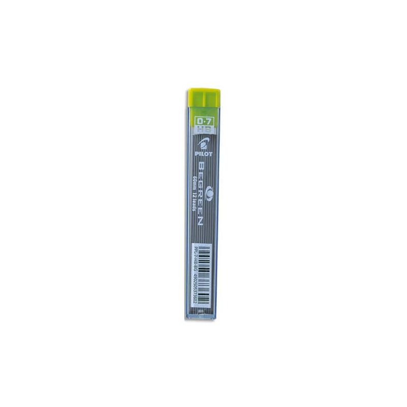 PILOT Etui de 12 mines 0,7 mm HB PILOT Etui de 12 mines 0,7 mm HB