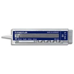 STAEDTLER Etui de 40 mines 0,7mm HB