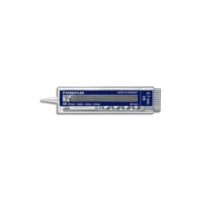 STAEDTLER Etui de 40 mines 0,7mm HB STAEDTLER Etui de 40 mines 0,7mm HB