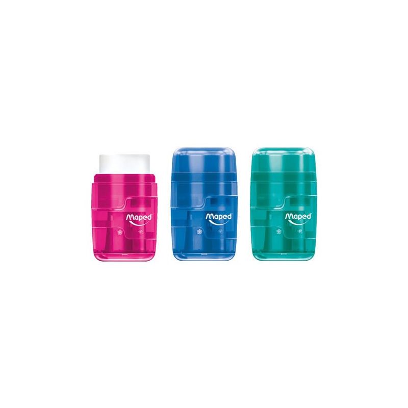 MAPED Taille crayons gomme 2 usages MAPED Taille crayons gomme 2 usages