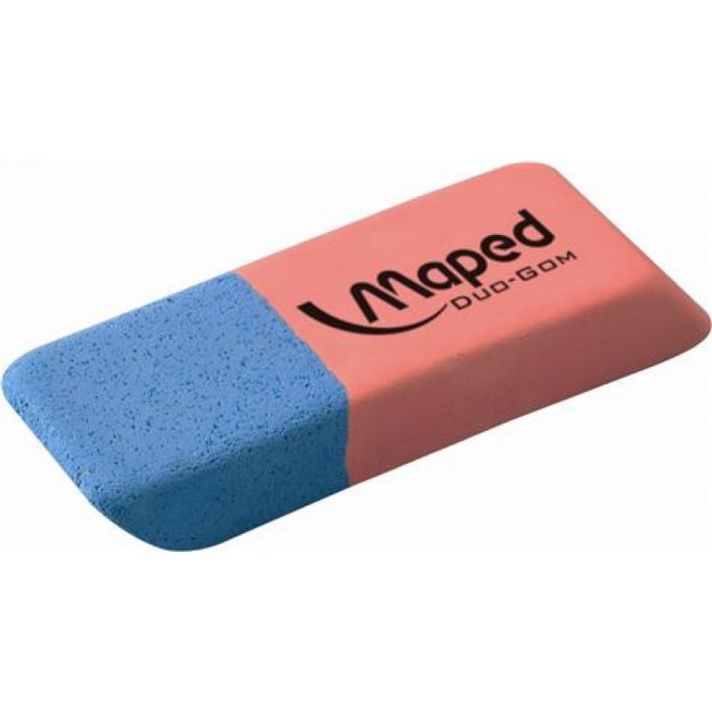MAPED Gomme pour gommage de l'encre et du crayon petit format MAPED Gomme pour gommage de l'encre et du crayon petit format
