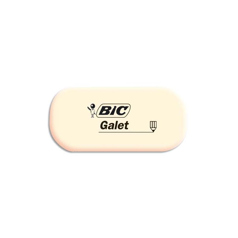 BIC Gomme Blanche caoutchouc GALET BIC Gomme Blanche caoutchouc GALET