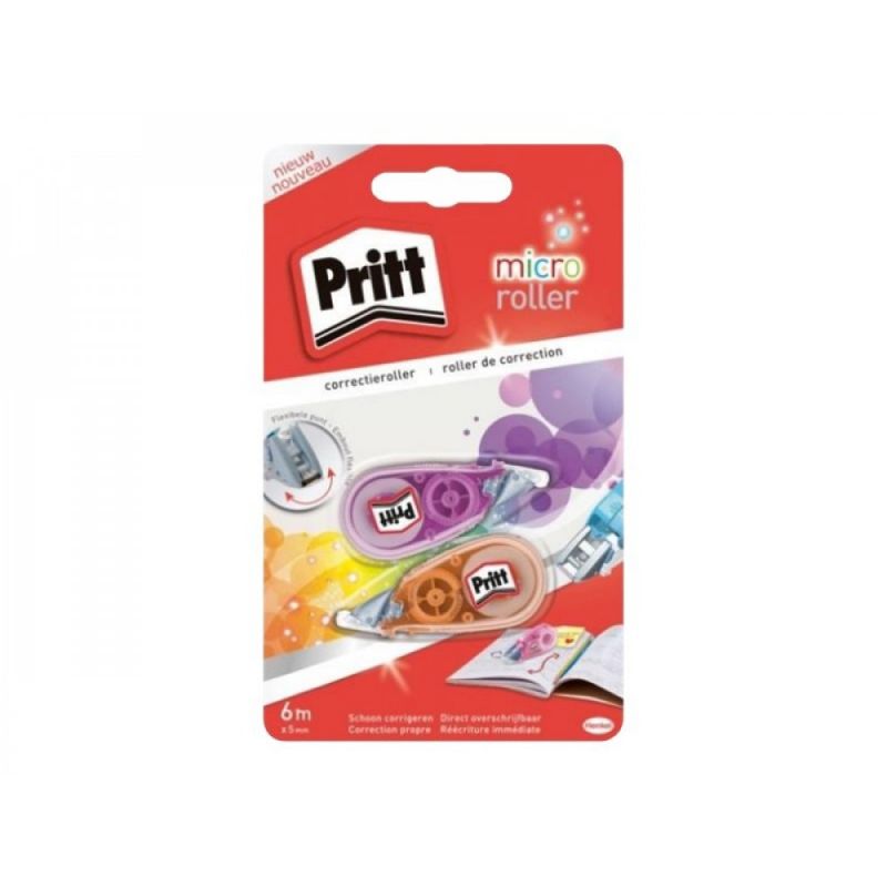 PRITT Lot de 2 mini rollers de correction PRITT Lot de 2 mini rollers de correction