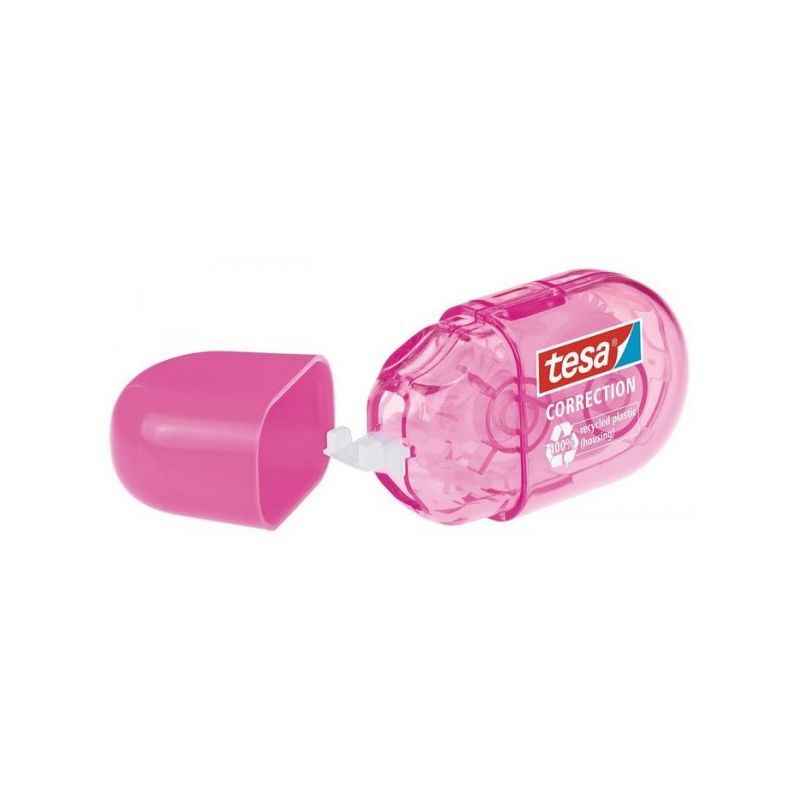 TESA mini roller de correction rose ecologo 6Mx5mm TESA mini roller de correction rose ecologo 6Mx5mm