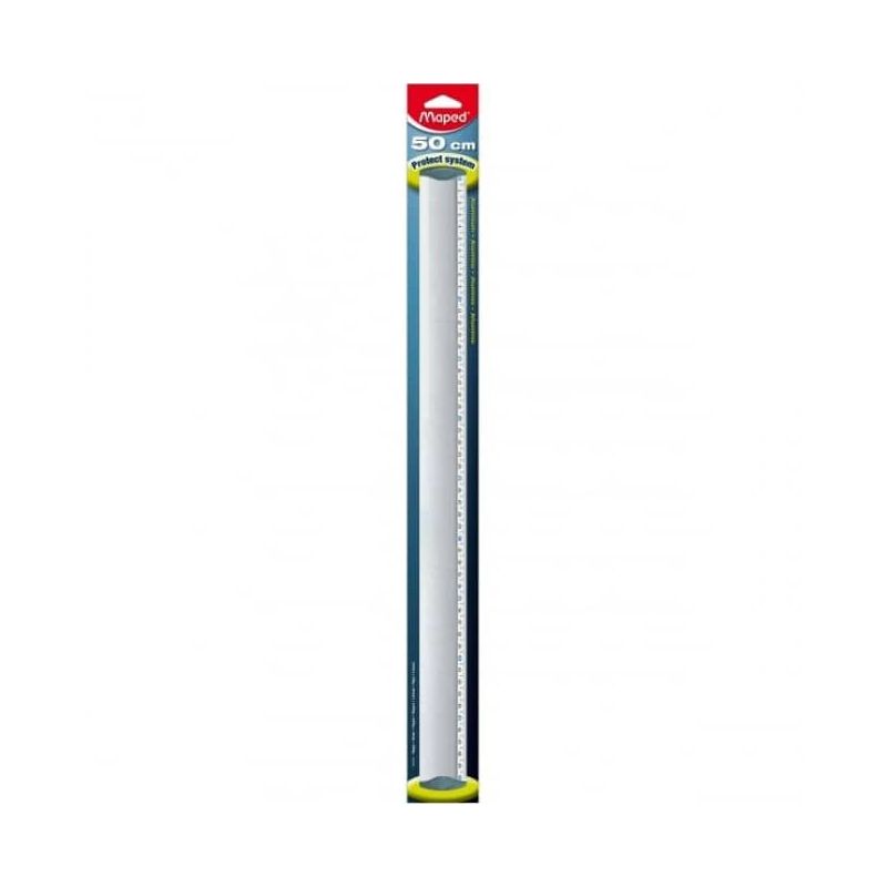 MAPED Règle plate 50 cm en aluminium MAPED Règle plate 50 cm en aluminium