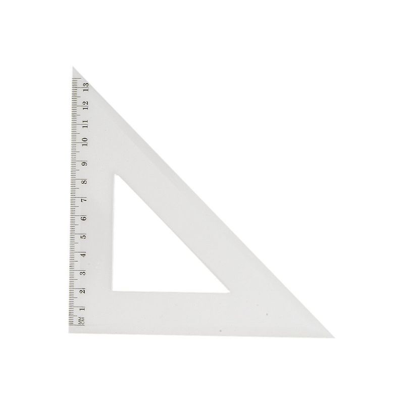 WONDAY Equerre 45 degrés 21 cm sous étui packbordable WONDAY Equerre 45 degrés 21 cm sous étui packbordable