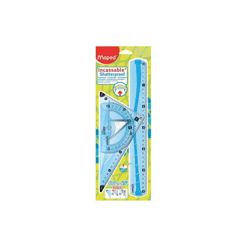 MAPED Kit de traçage géometrie incassable MAPED Kit de traçage géometrie incassable
