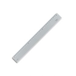 MINERVA Règle plate biseau anti tâche en altuglas 50 cm