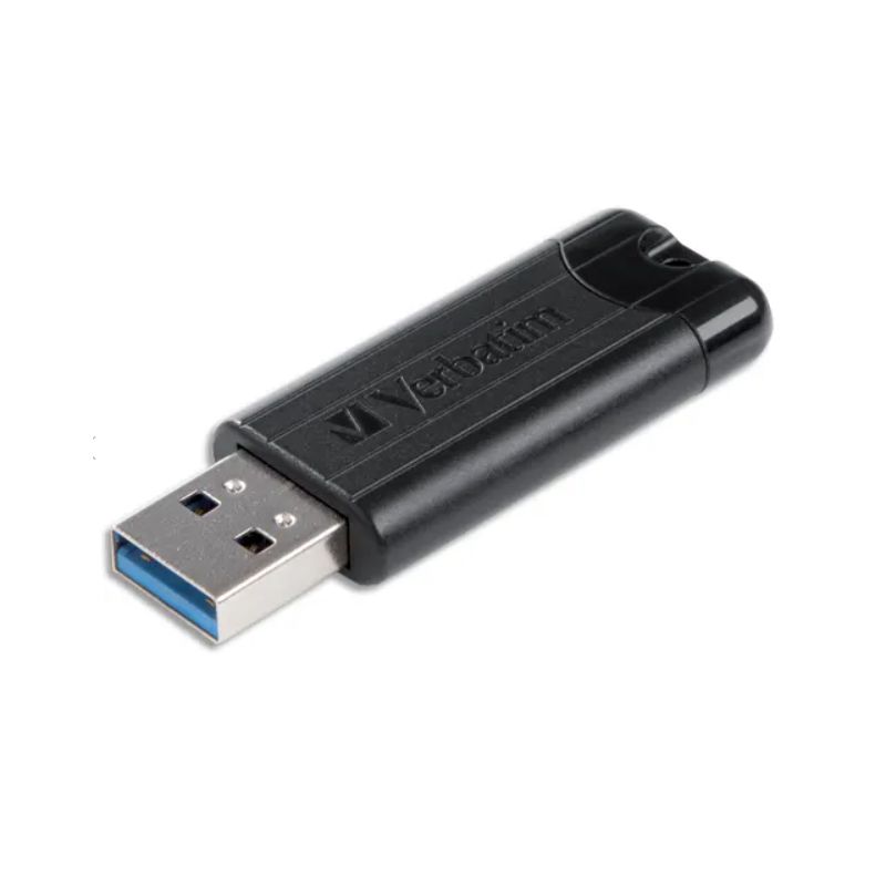 VERBATIM Clé USB 3.0 PINSTRIPE Noire 64Go VERBATIM Clé USB 3.0 PINSTRIPE Noire 64Go