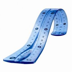 MAPED Sachet brochable d'1 règle TWIST 'N FLEX 30cm