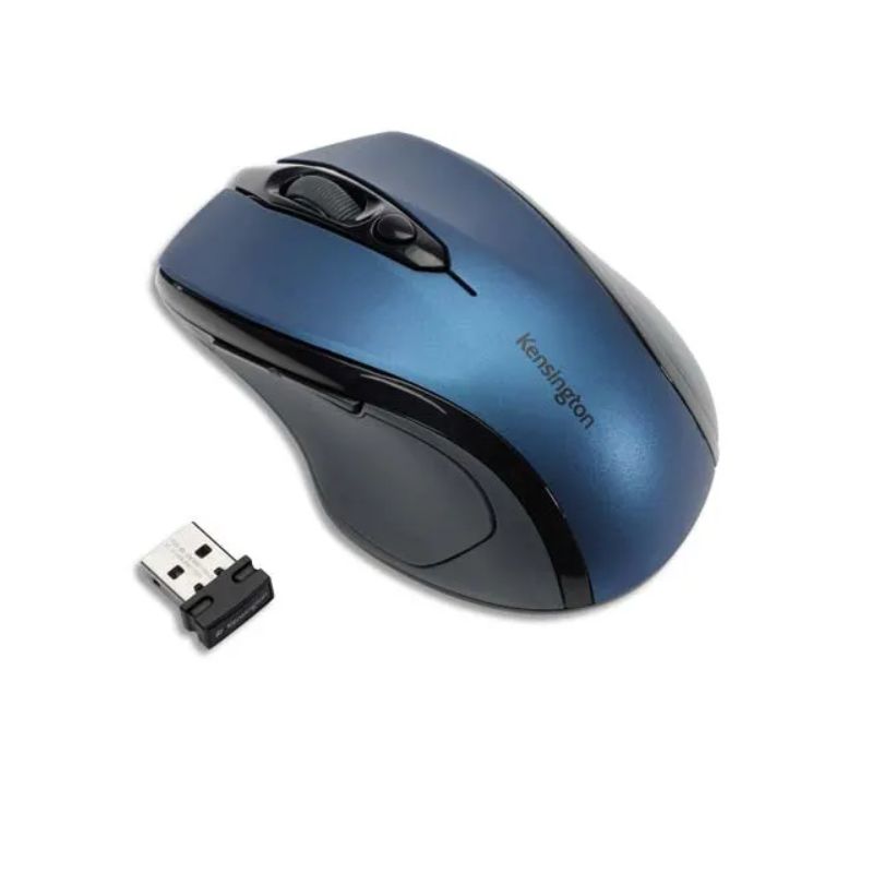KENSINGTON Souris sans fil Pro Fit taille moyenne bleue KENSINGTON Souris sans fil Pro Fit taille moyenne bleue