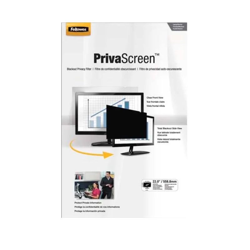 FELLOWES Filtre de confidentialité PrivaScreen 22'' FELLOWES Filtre de confidentialité PrivaScreen 22''