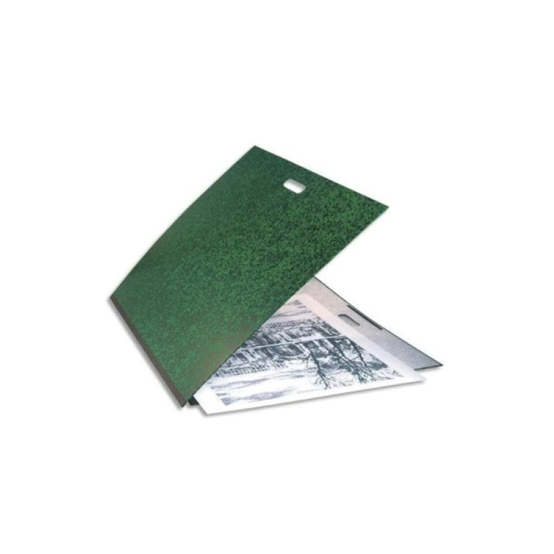 EXACOMPTA Carton à dessin Vert avec poignée et élastique 59 x 72 cm EXACOMPTA Carton à dessin Vert avec poignée et élastique 59 x 72 cm