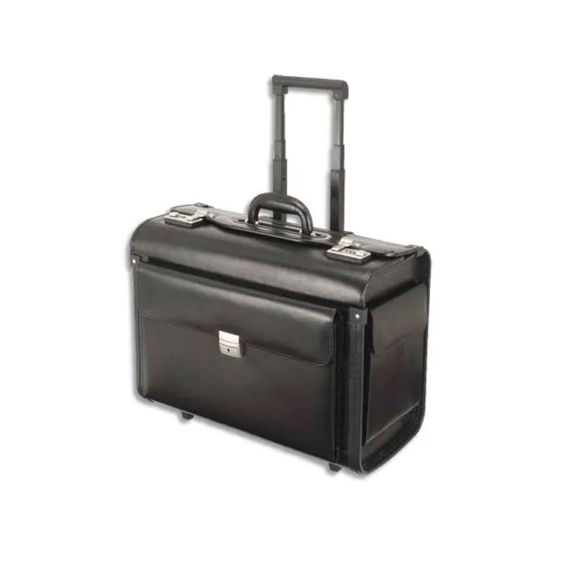 ALASSIO Pilot case classique Noir en cuir ALASSIO Pilot case classique Noir en cuir