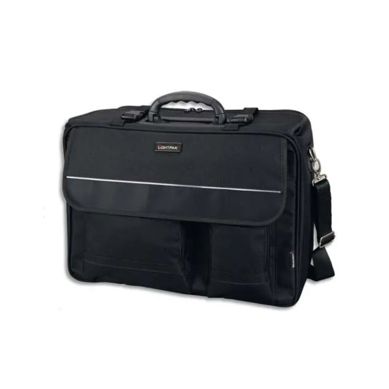 LIGHTPAK Pilot Case Noir en nylon polyester LIGHTPAK Pilot Case Noir en nylon polyester