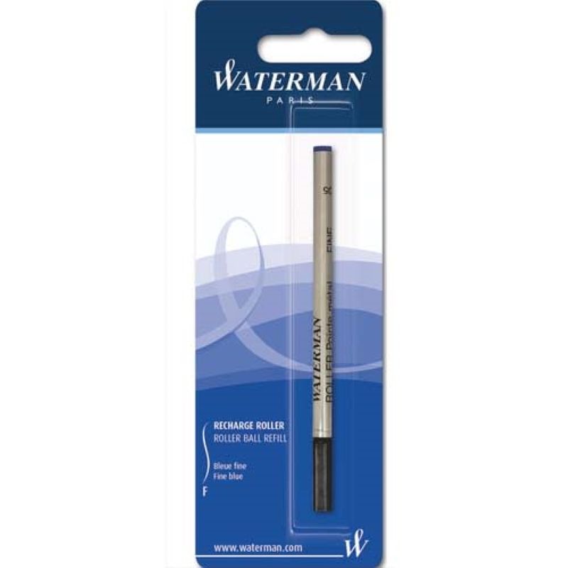 WATERMAN Recharge pour roller pointe fine encre Bleue WATERMAN Recharge pour roller pointe fine encre Bleue