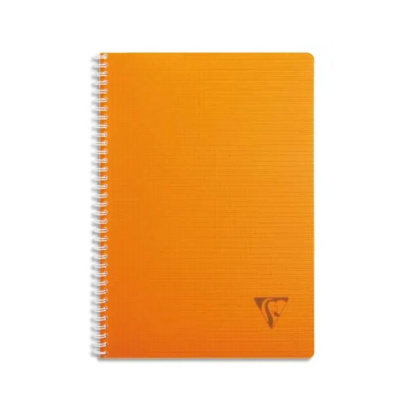 CLAIREFONTAINE LINICOLOR cahier spirale couverture polypro 180 pages A4 CLAIREFONTAINE LINICOLOR cahier spirale couverture polypro 180 pages A4