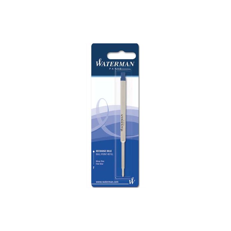WATERMAN Recharge pour bille pointe fine encre Bleue WATERMAN Recharge pour bille pointe fine encre Bleue