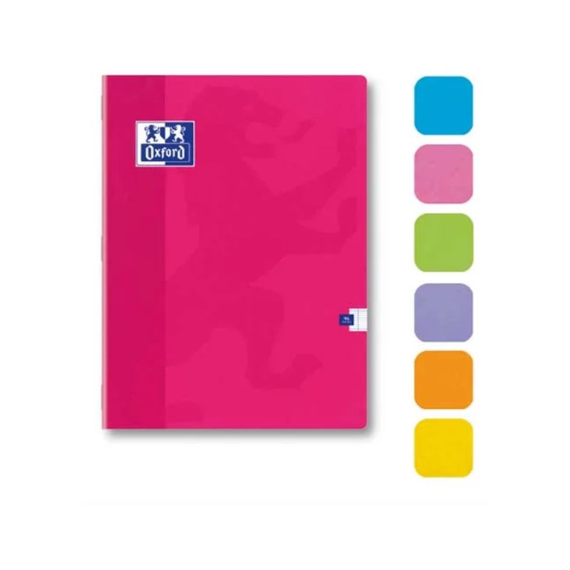 Couverture en carte épaisse et pelliculée lavable. Coloris assortis. Réglure grands carreaux Séyès de 2 couleurs : ligne princip Couverture en carte épaisse et pelliculée lavable. Coloris assortis. Réglure grands carreaux Séyès de 2 couleurs : ligne princip