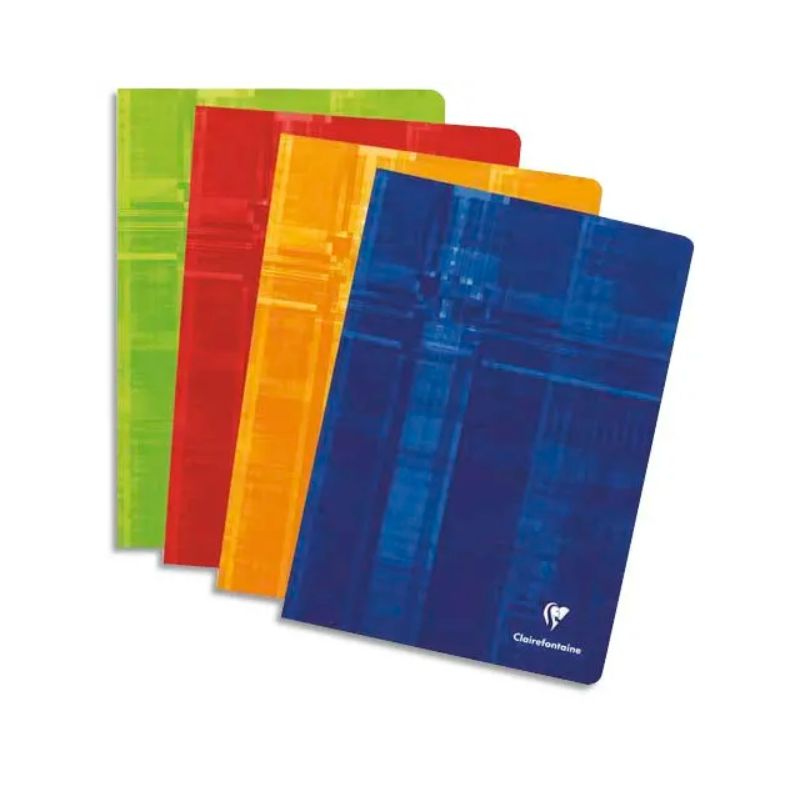 CLAIREFONTAINE Cahier piqûre 96 pages CLAIREFONTAINE Cahier piqûre 96 pages