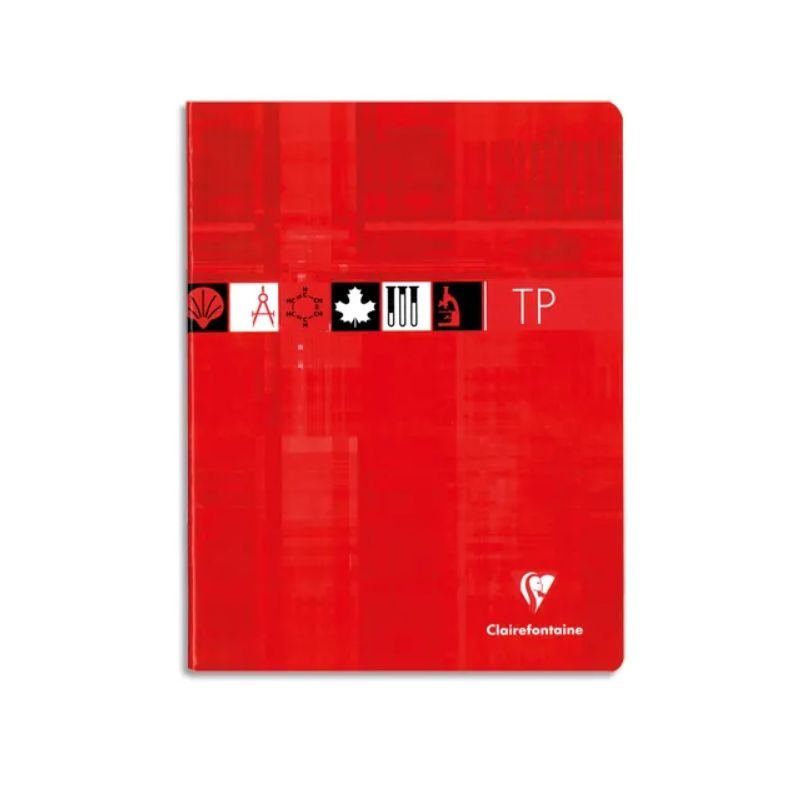 CLAIREFONTAINE Cahier TP reliure piqûre CLAIREFONTAINE Cahier TP reliure piqûre