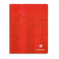 CLAIREFONTAINE Cahier reliure brochure 17x22 cm 192 pages