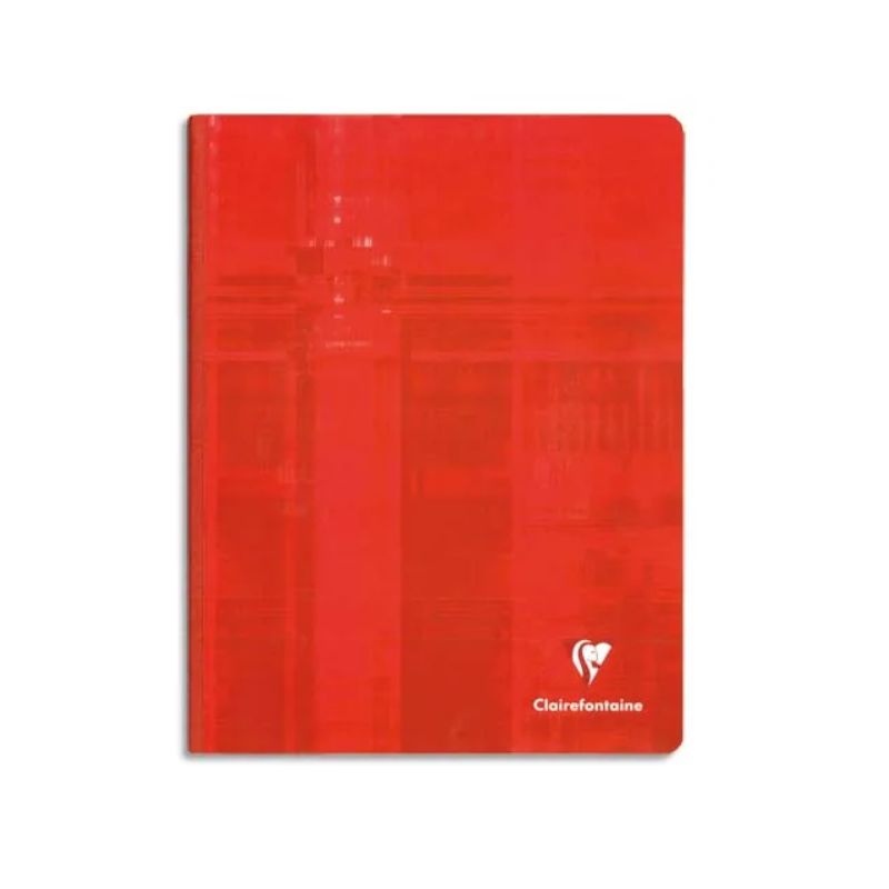 CLAIREFONTAINE Cahier reliure brochure 17x22 cm 192 pages CLAIREFONTAINE Cahier reliure brochure 17x22 cm 192 pages