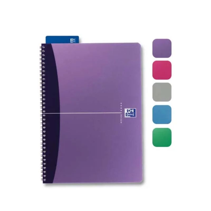 OXFORD Cahier spiralé Urban Mix A5, 180 pages OXFORD Cahier spiralé Urban Mix A5, 180 pages