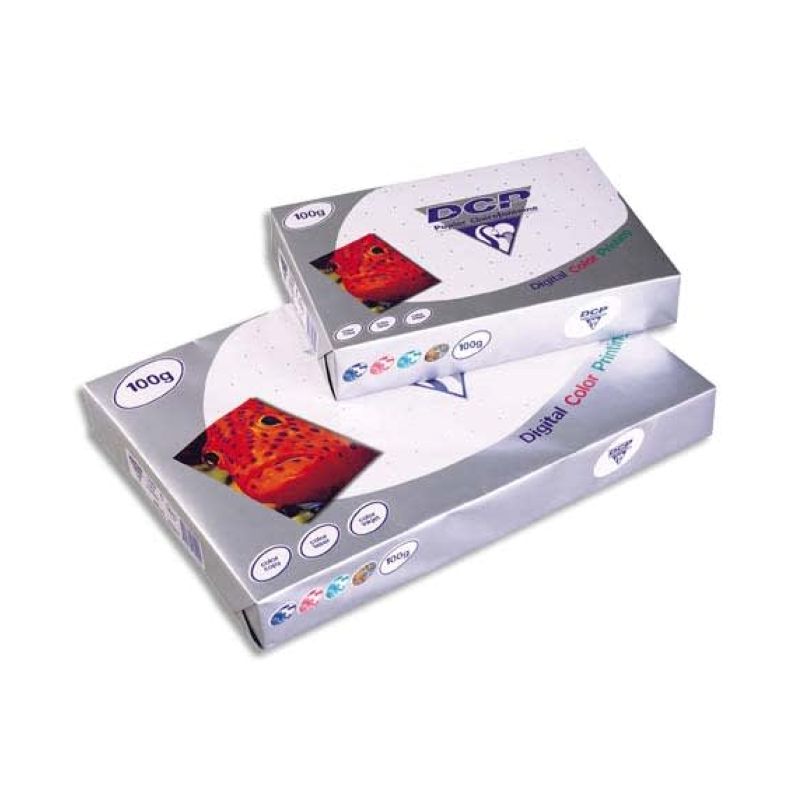 CLAIREFONTAINE Ramette de 125 feuilles papier Blanc DCP 250gr A4 CLAIREFONTAINE Ramette de 125 feuilles papier Blanc DCP 250gr A4