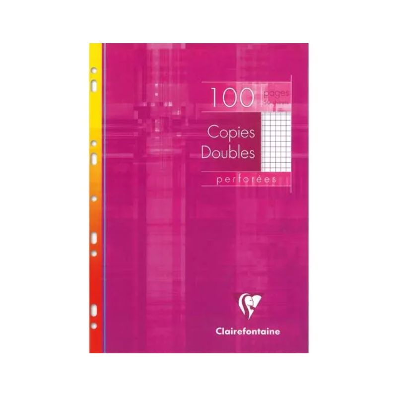 Feuilles perforées 9 trous et conditionnées dans un étui cartonné. Papier vélin velouté 90 g certifié PEFC. Format 21 x 29,7 cm. Feuilles perforées 9 trous et conditionnées dans un étui cartonné. Papier vélin velouté 90 g certifié PEFC. Format 21 x 29,7 cm.