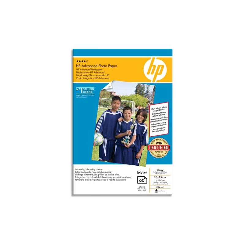HP Papier photo brillant 250g A3 HP Papier photo brillant 250g A3