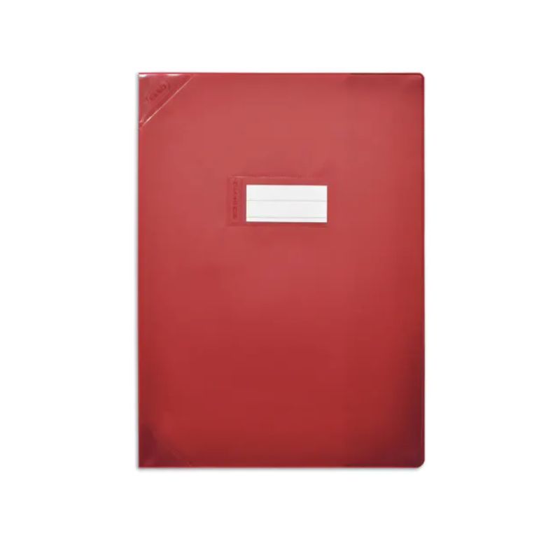 OXFORD Protège-cahier 24x32cm Strong Line opaque Rouge OXFORD Protège-cahier 24x32cm Strong Line opaque Rouge