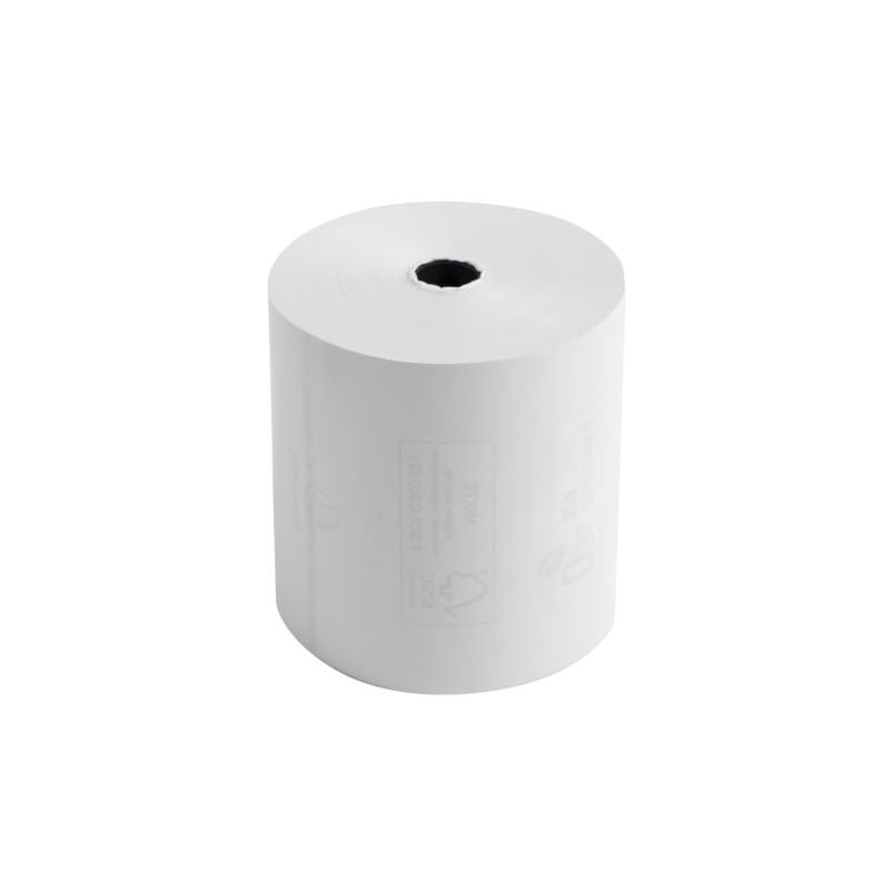 EXACOMPTA Bobine caisse standard 80x80x12mm 76 mètres papier thermique 1 pli 55g EXACOMPTA Bobine caisse standard 80x80x12mm 76 mètres papier thermique 1 pli 55g